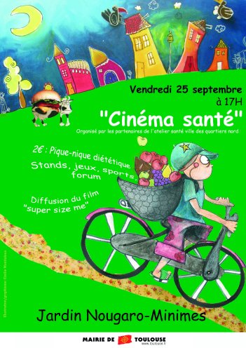 Flyer Cinéma Santé (Recto)